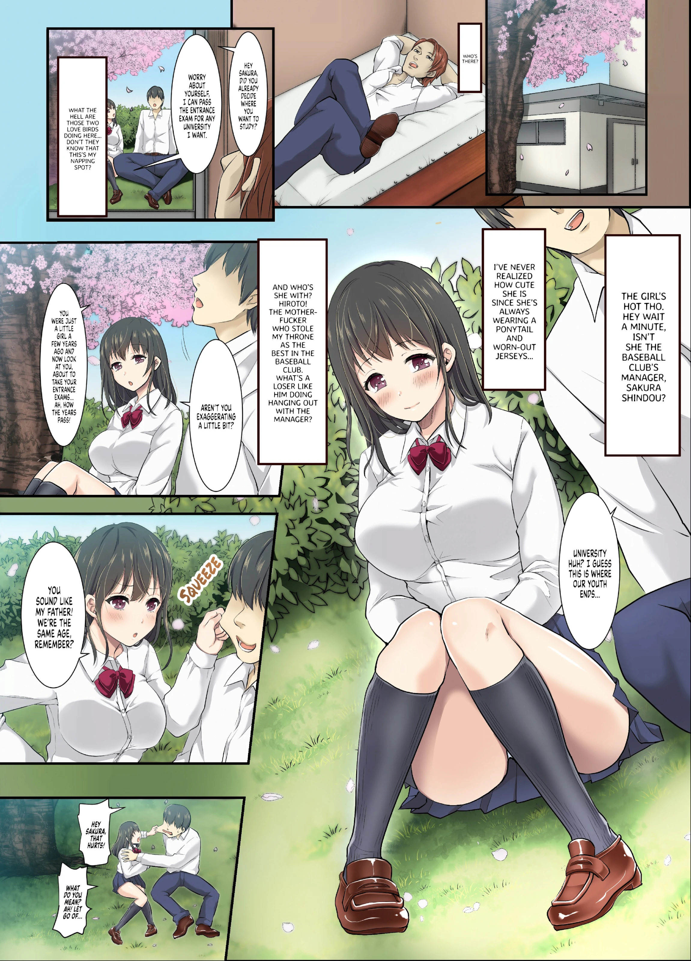 As Cherry Blossoms Fall porn comic picture 3