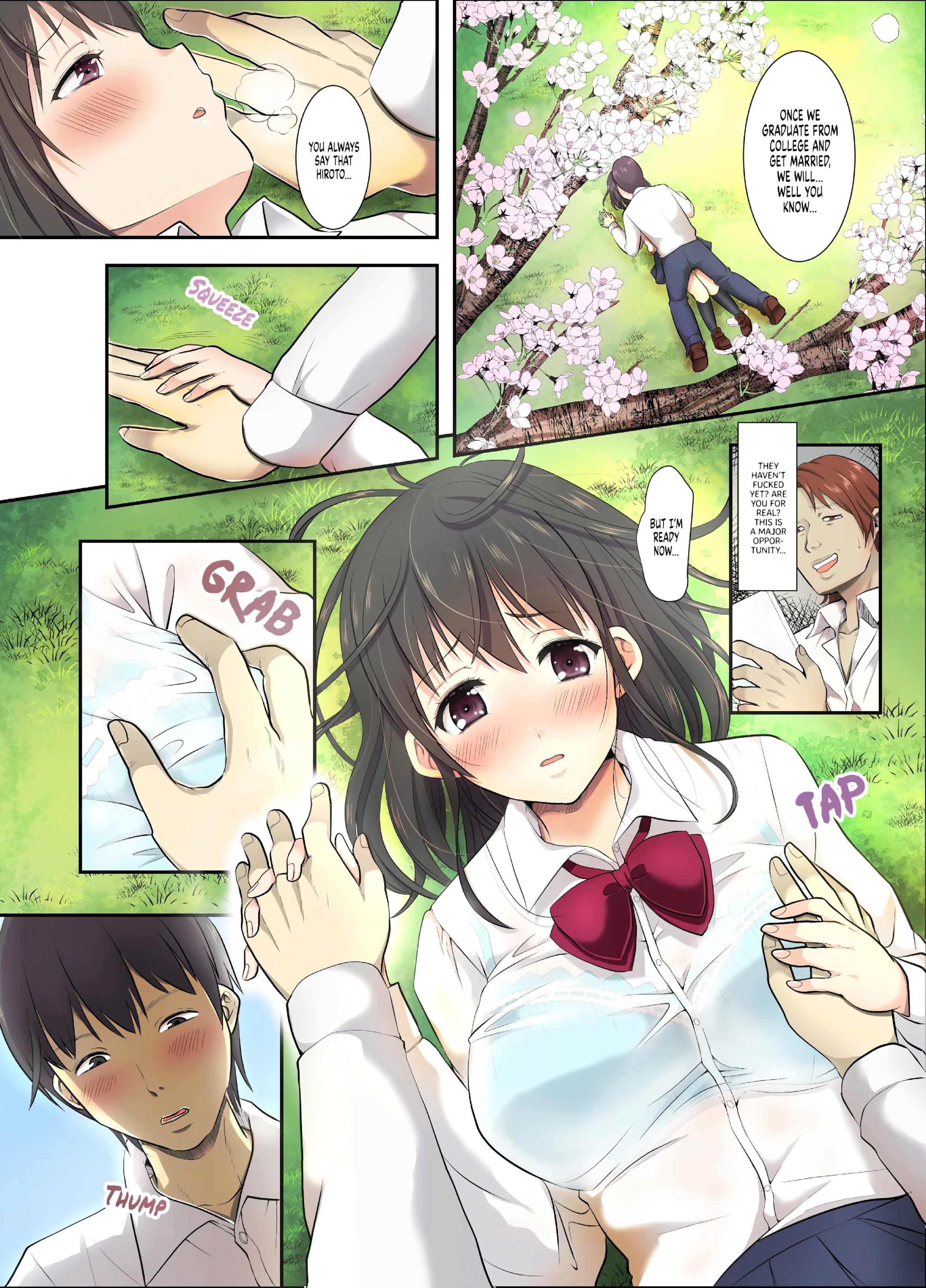 As Cherry Blossoms Fall porn comic picture 5