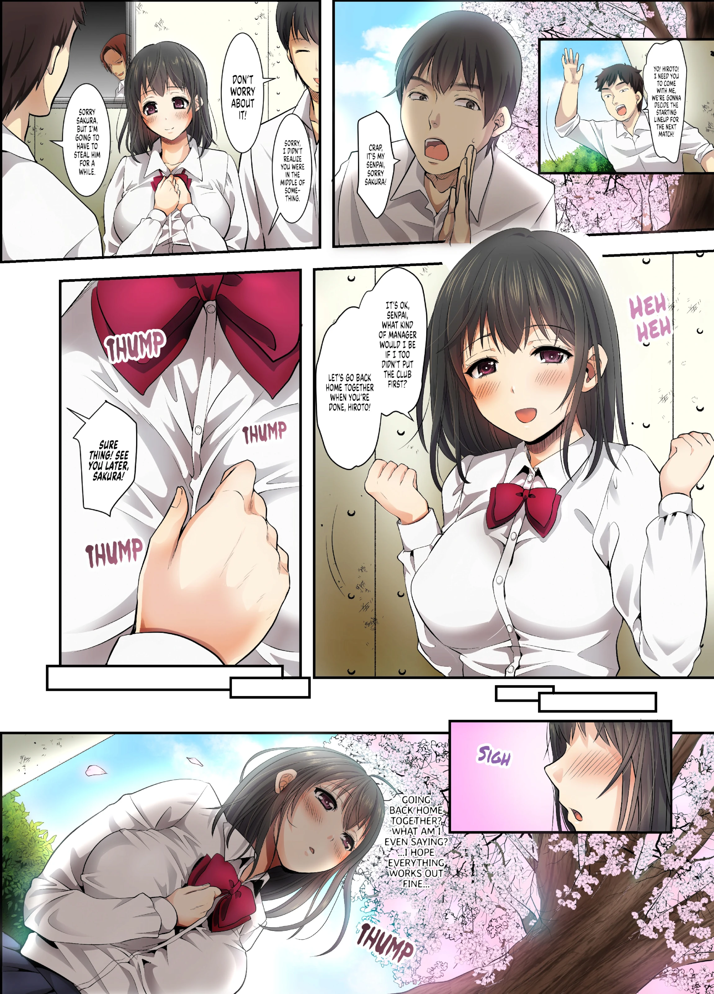 As Cherry Blossoms Fall porn comic picture 7