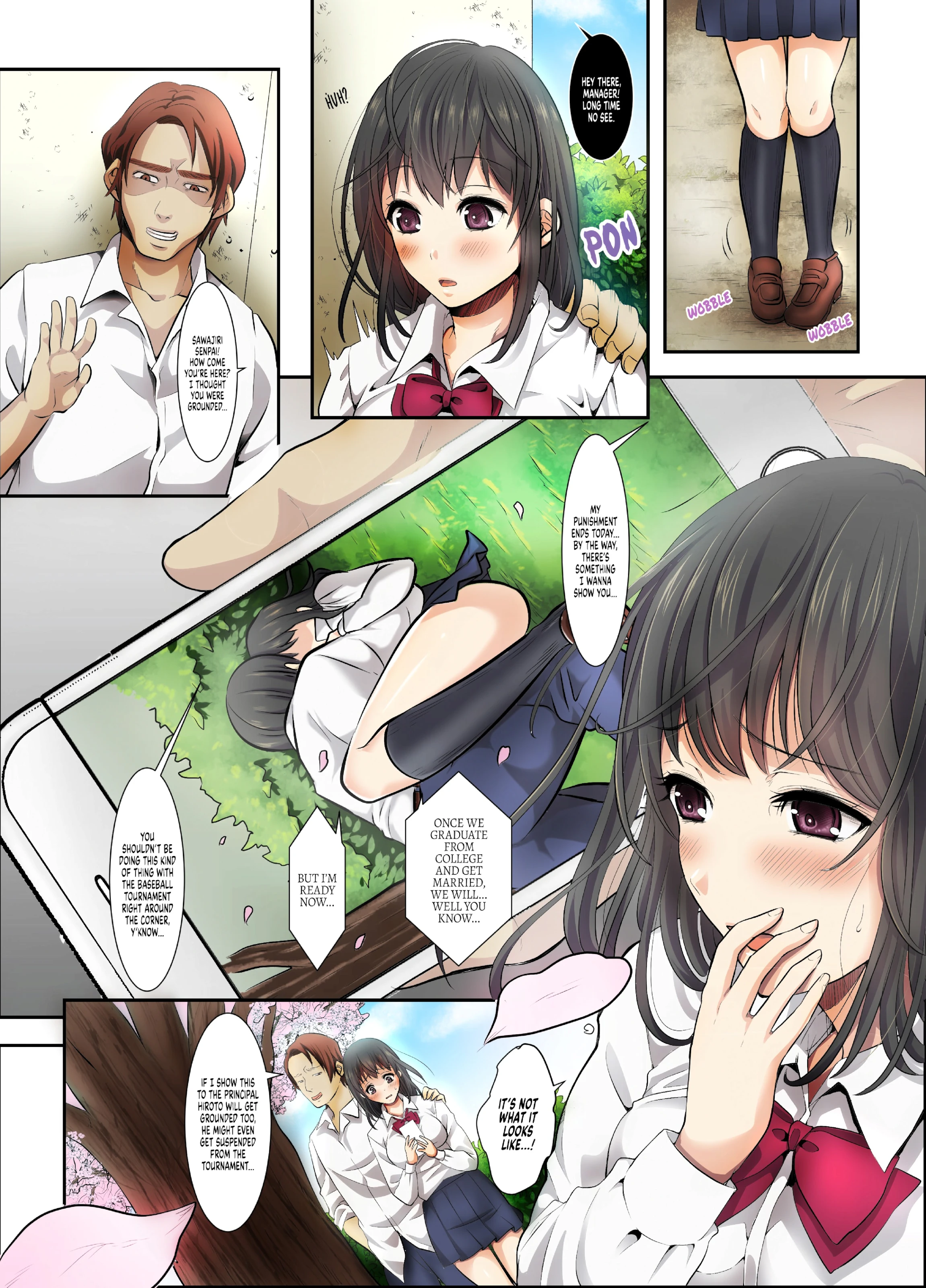As Cherry Blossoms Fall porn comic picture 8