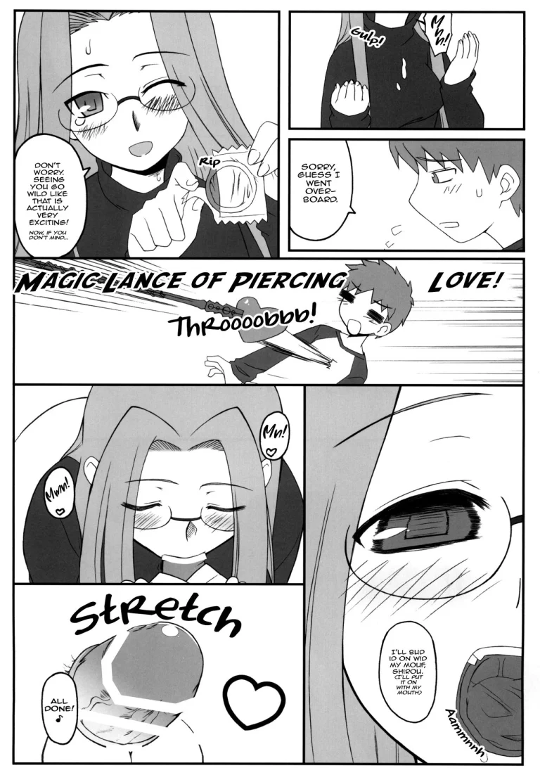 As Expected Rider is Erotic 2+5 porn comic picture 12