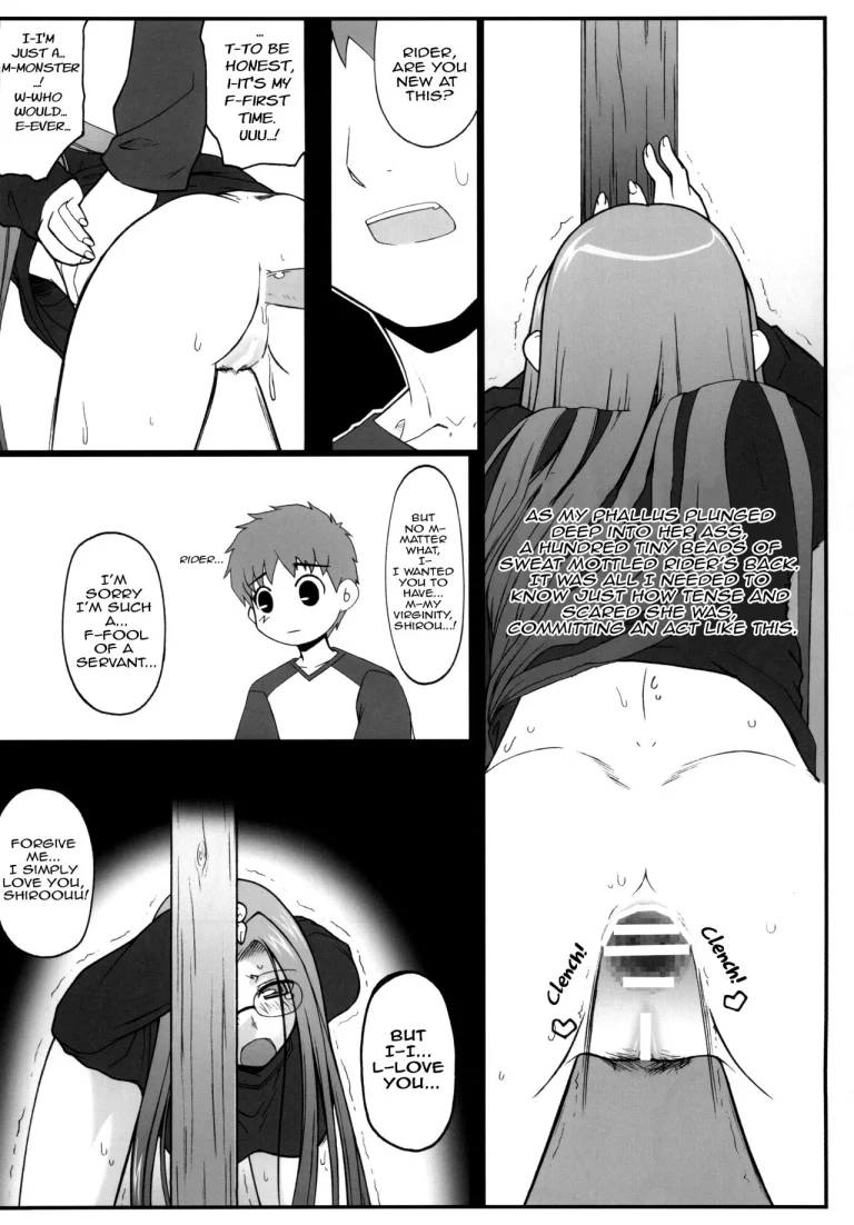 As Expected Rider is Erotic 2+5 porn comic picture 16
