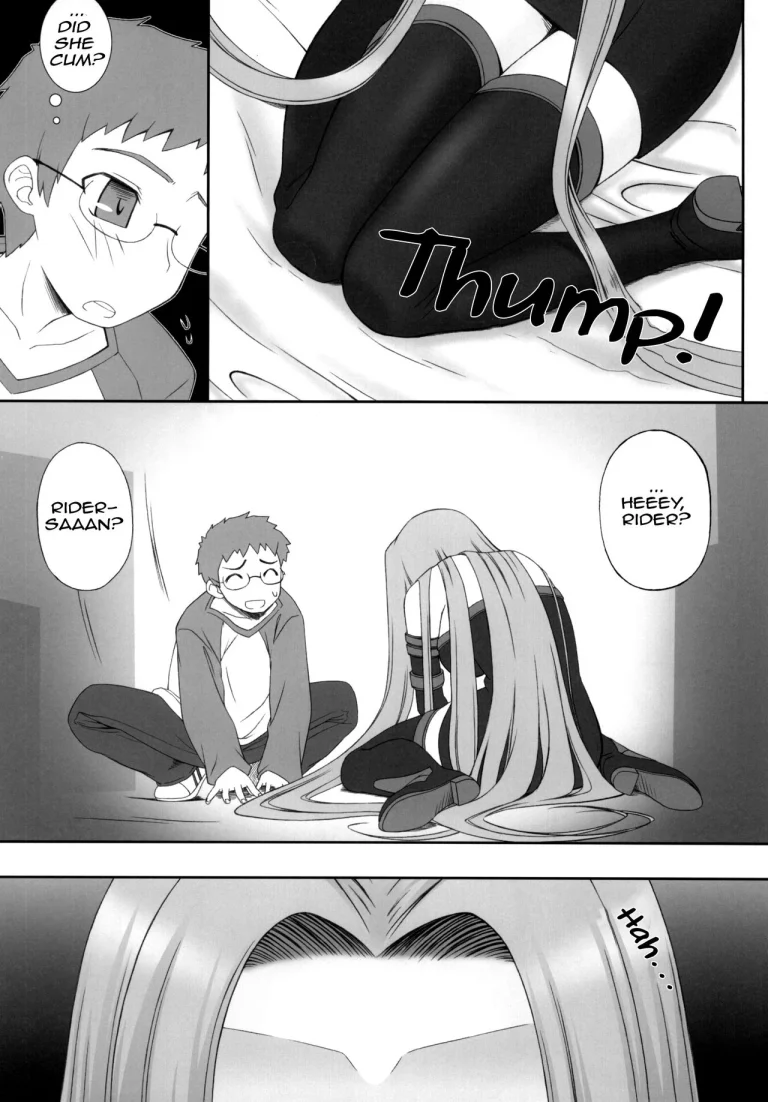 As Expected Rider is Erotic 2+5 porn comic picture 26