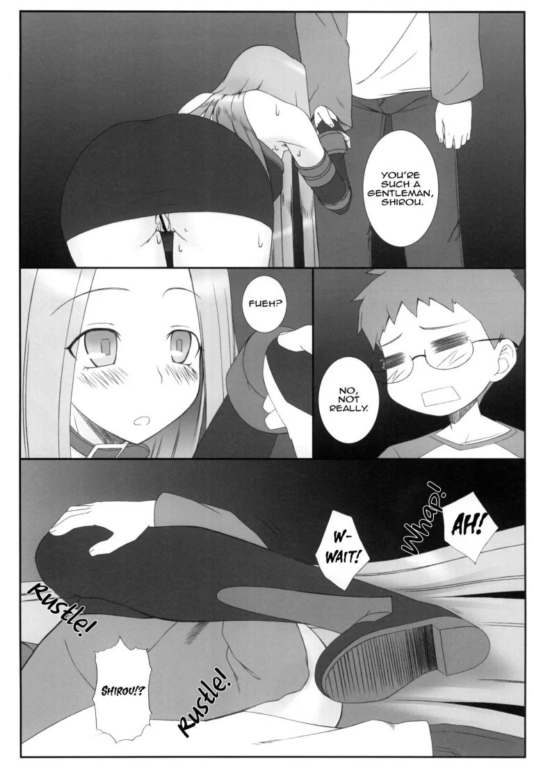 As Expected Rider is Erotic 2+5 porn comic picture 29
