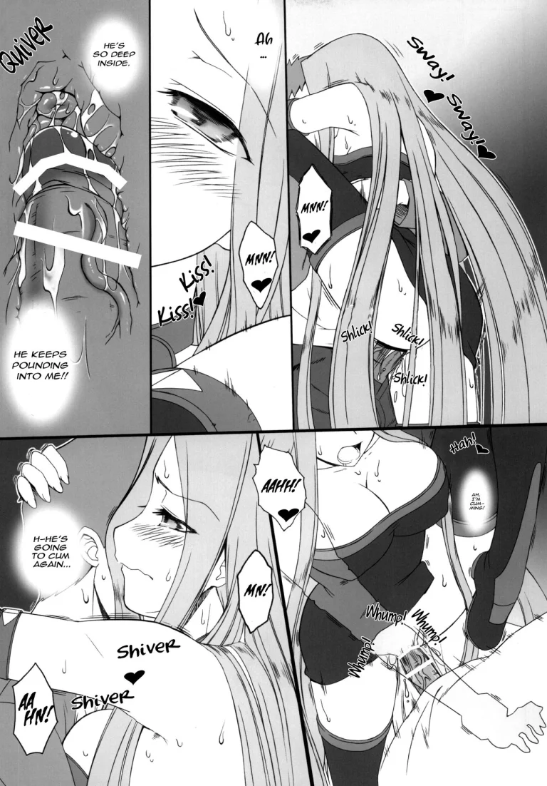 As Expected Rider is Erotic 2+5 porn comic picture 32
