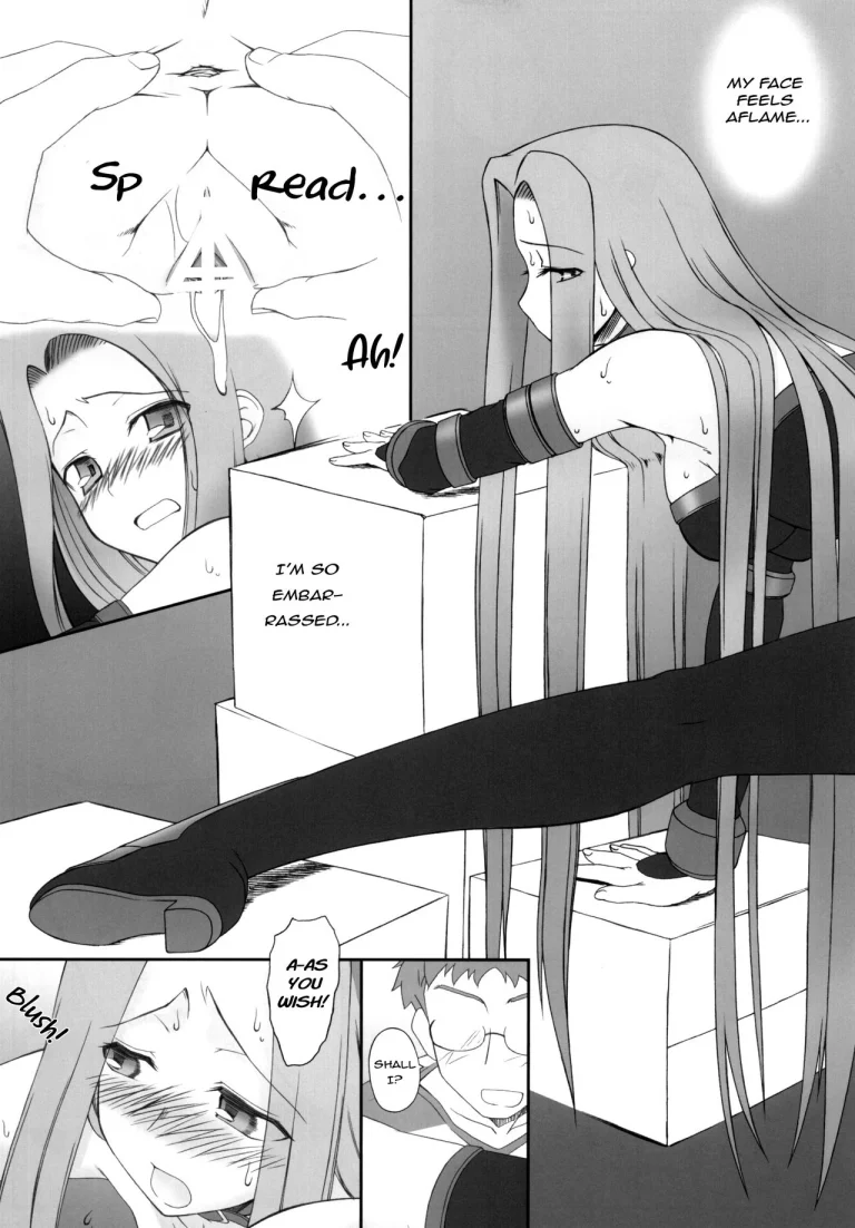 As Expected Rider is Erotic 2+5 porn comic picture 36
