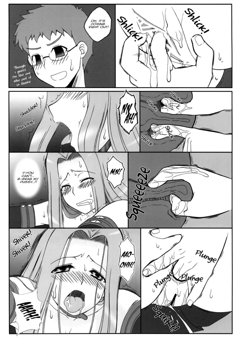 As Expected Rider is Erotic 2+5 porn comic picture 37