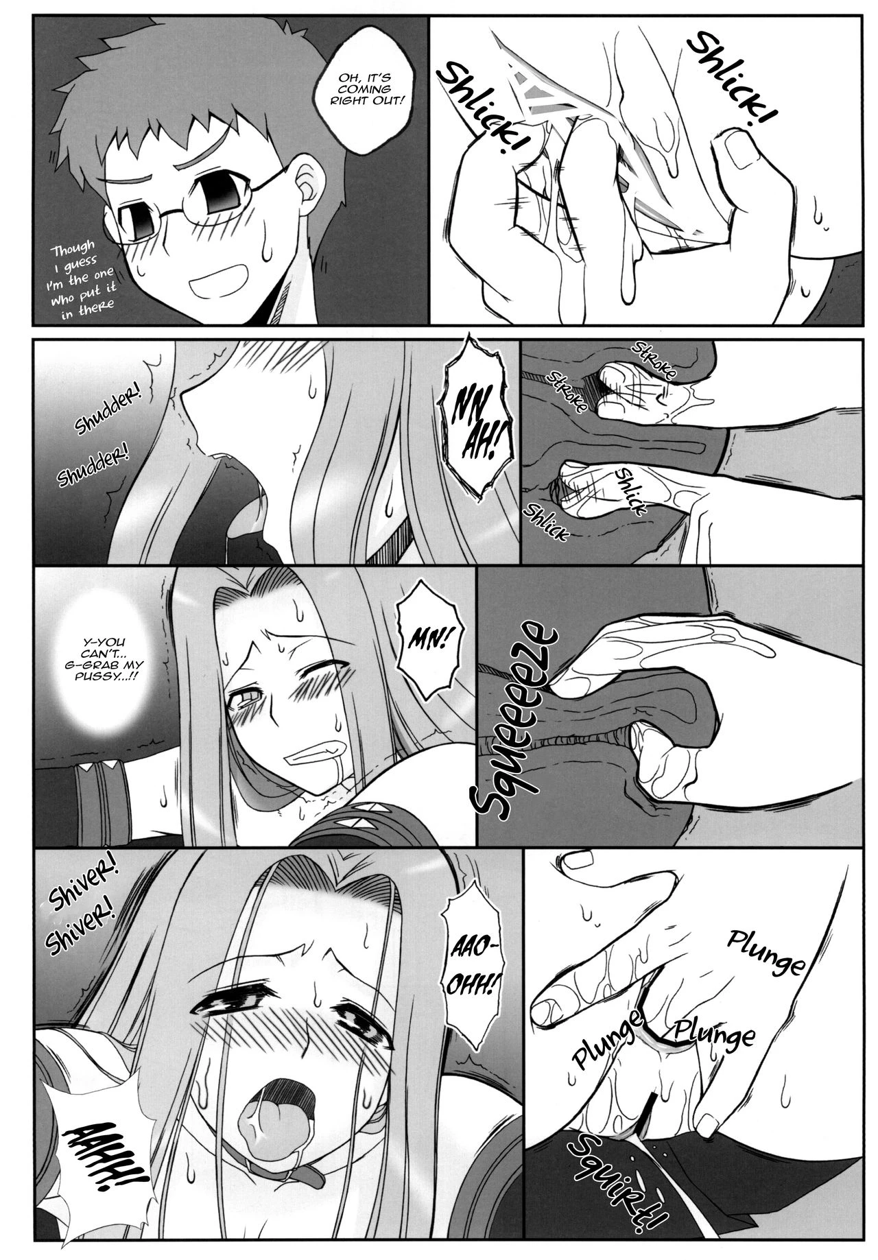 As Expected Rider is Erotic 2+5 porn comic picture 37