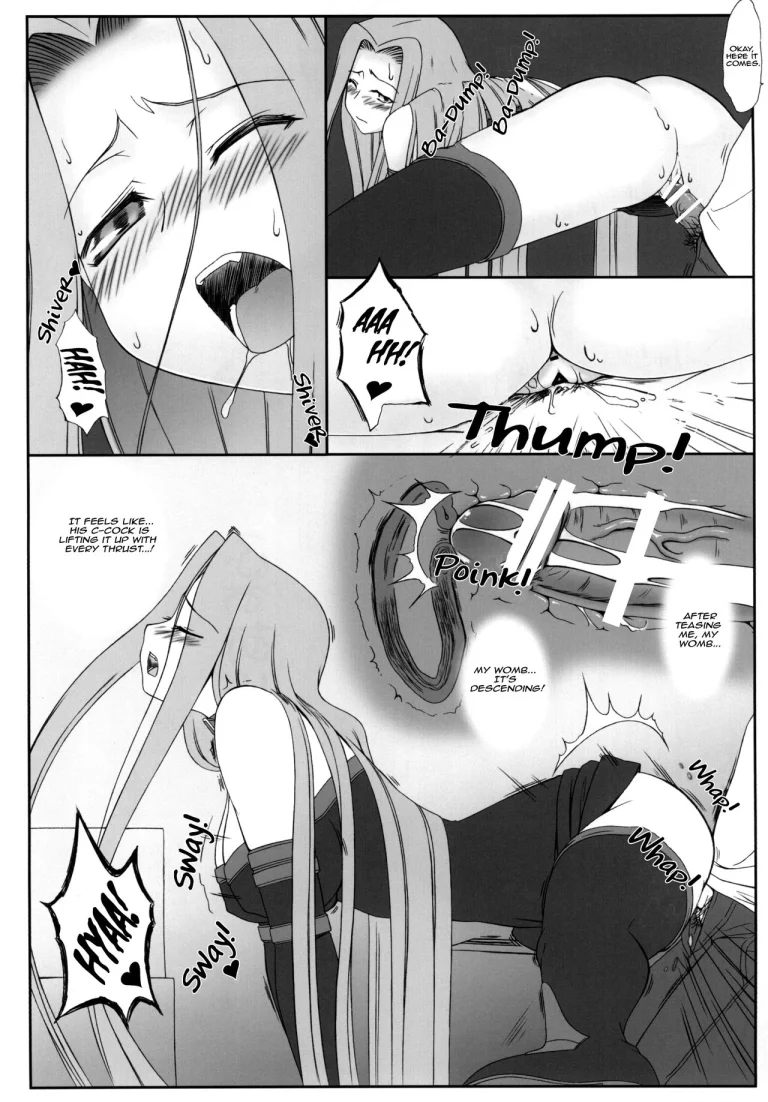As Expected Rider is Erotic 2+5 porn comic picture 39