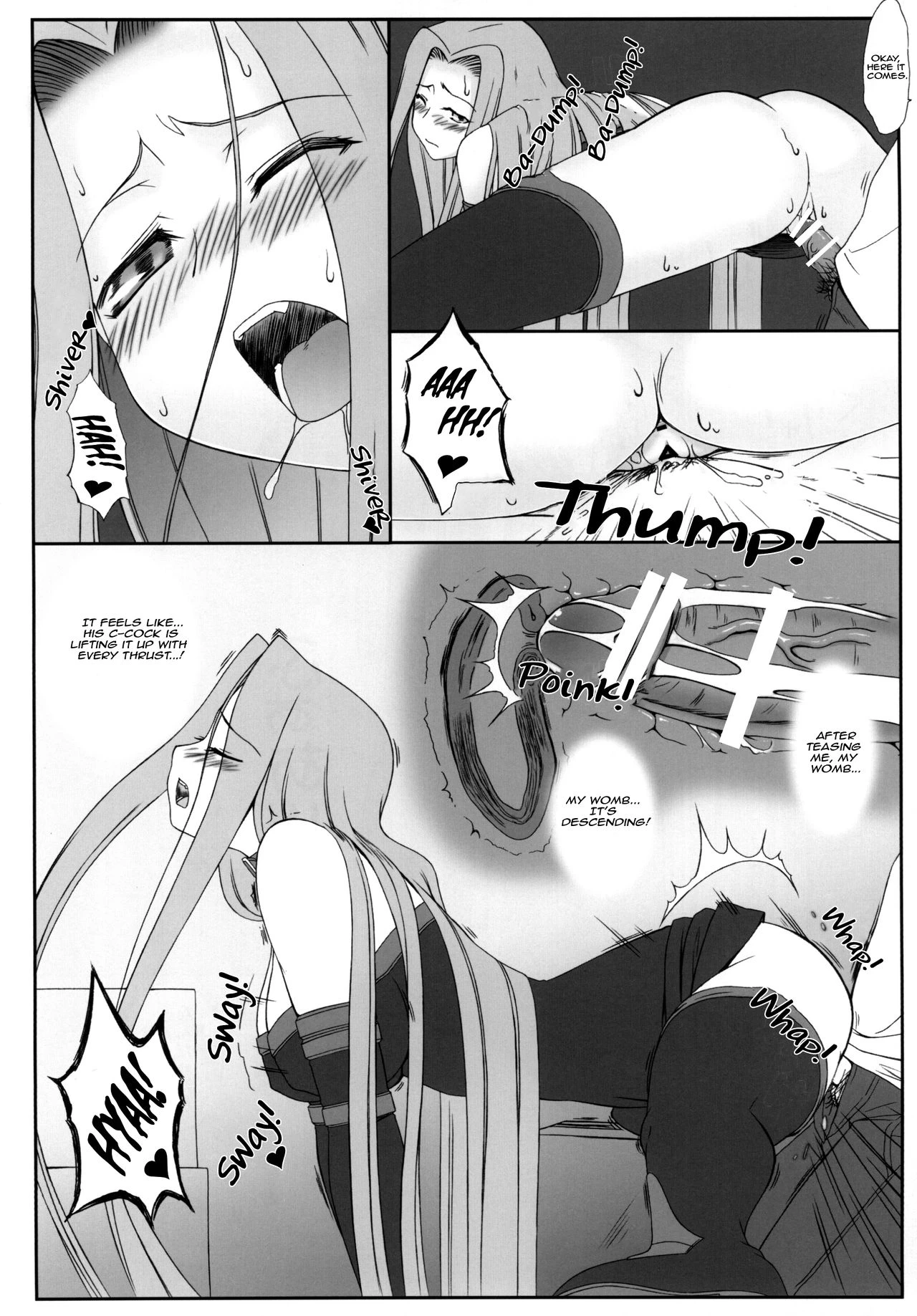 As Expected Rider is Erotic 2+5 porn comic picture 39