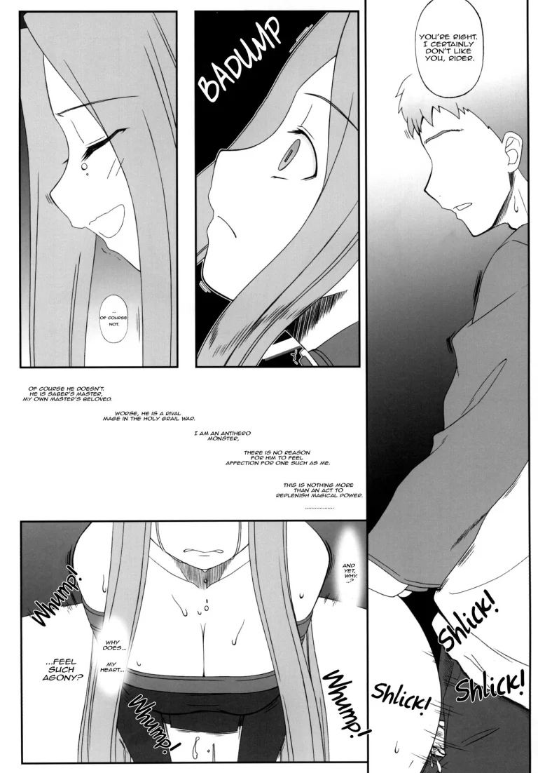 As Expected Rider is Erotic 2+5 porn comic picture 41