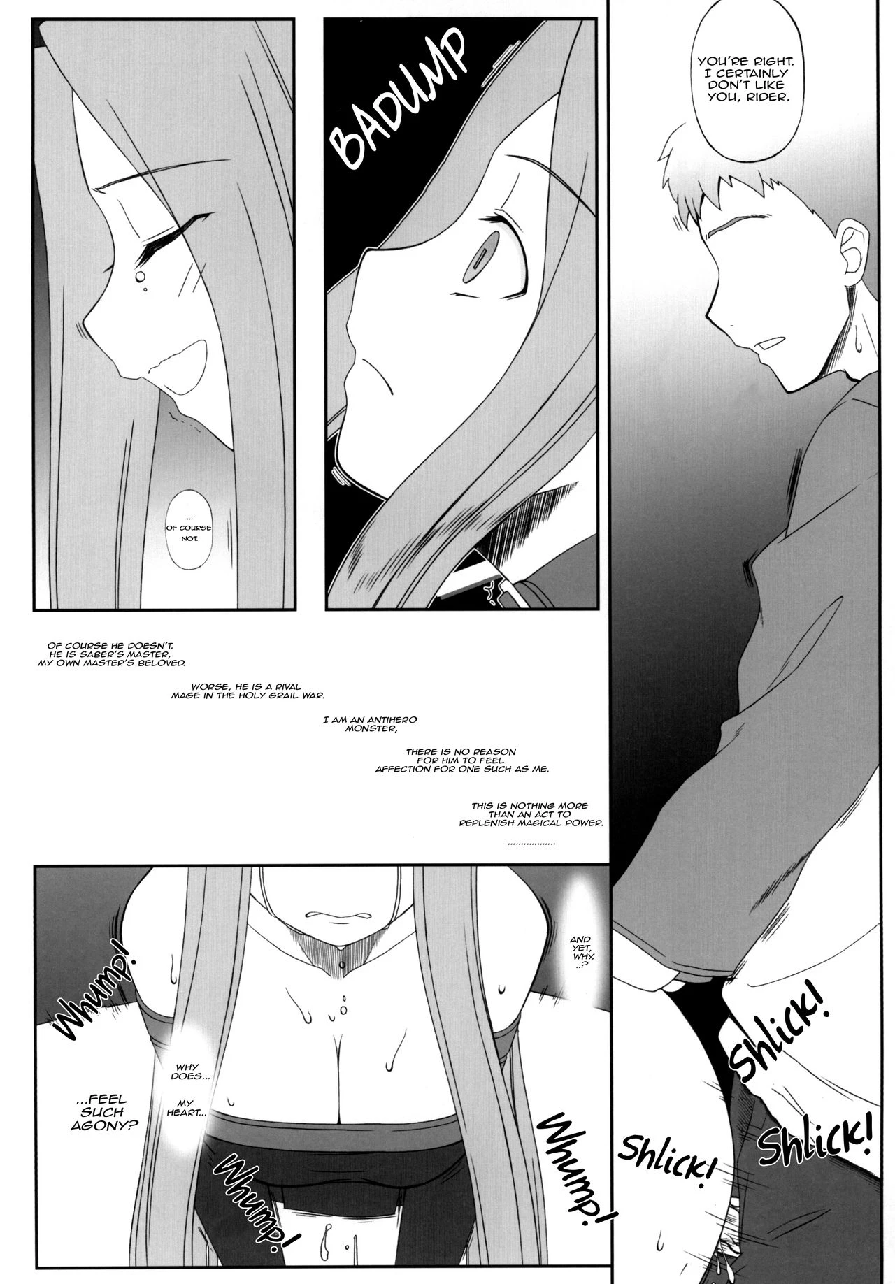 As Expected Rider is Erotic 2+5 porn comic picture 41