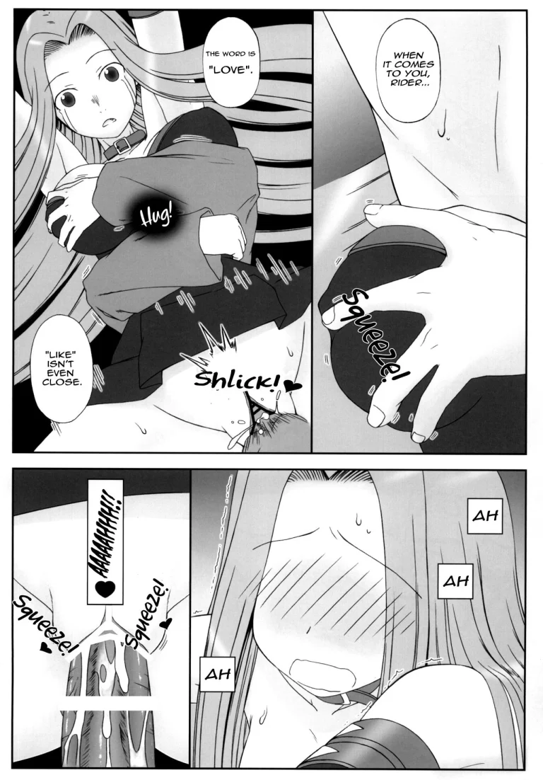 As Expected Rider is Erotic 2+5 porn comic picture 42