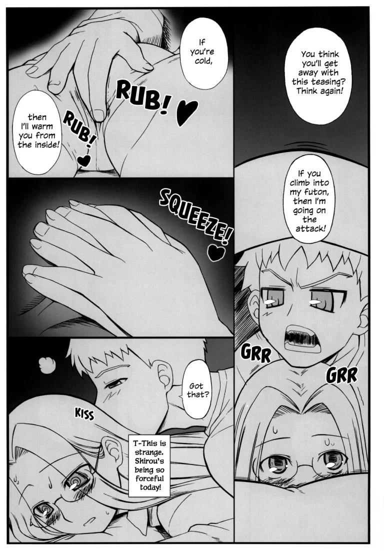 As Expected Rider is Erotic 2+5 porn comic picture 56