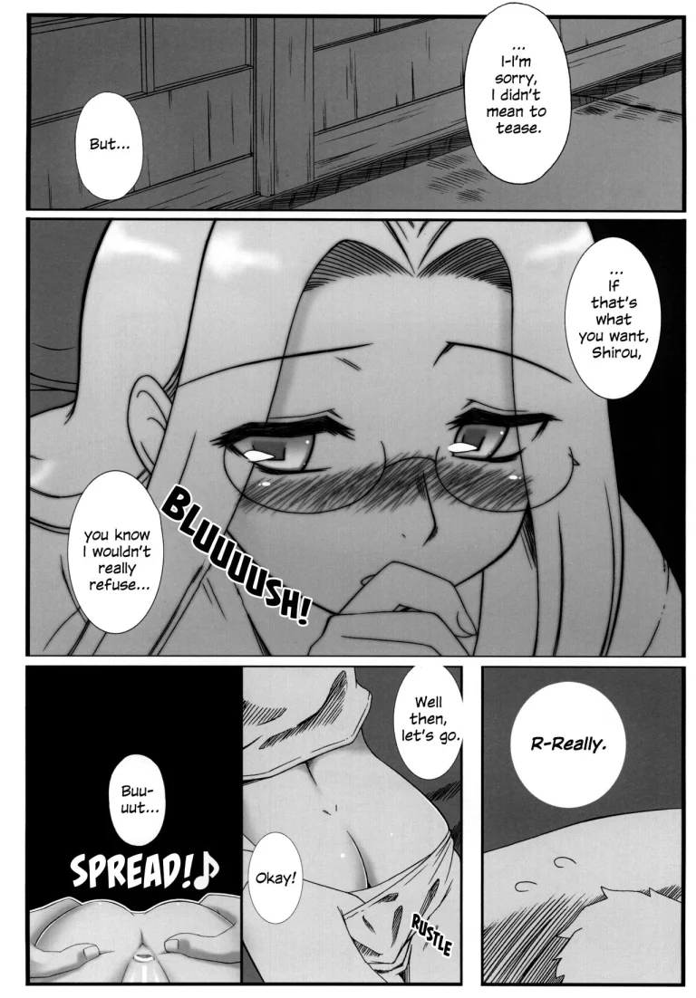 As Expected Rider is Erotic 2+5 porn comic picture 57