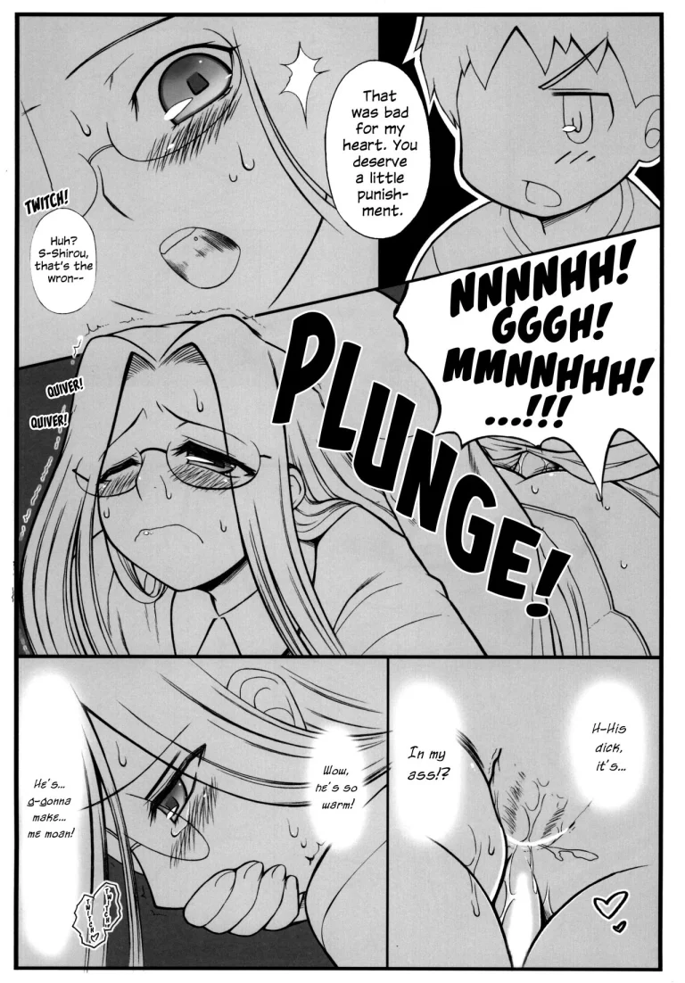 As Expected Rider is Erotic 2+5 porn comic picture 58