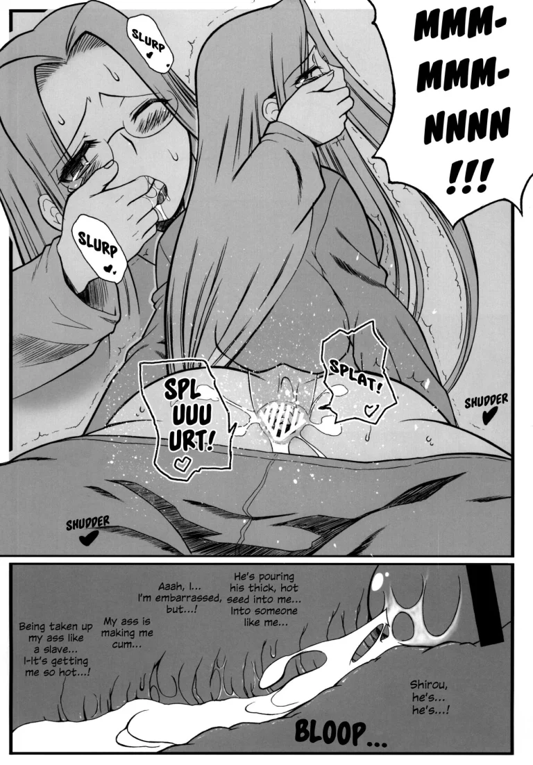 As Expected Rider is Erotic 2+5 porn comic picture 60