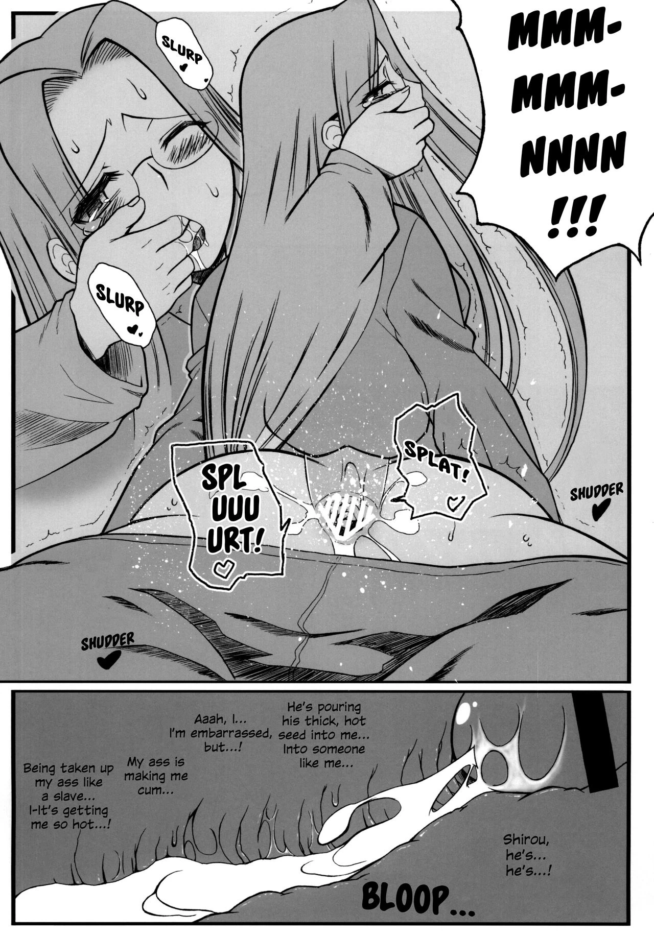 As Expected Rider is Erotic 2+5 porn comic picture 60