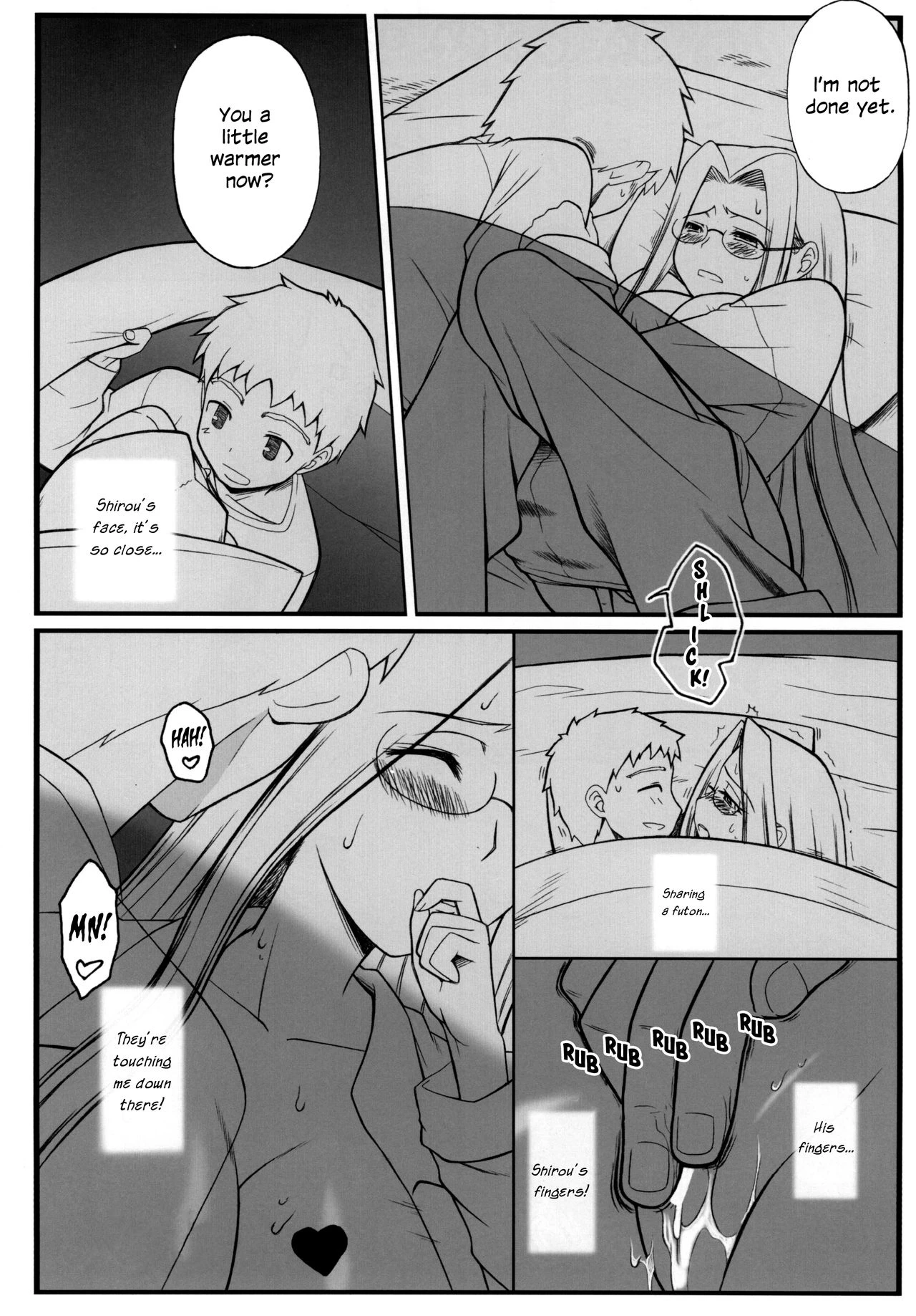 As Expected Rider is Erotic 2+5 porn comic picture 63