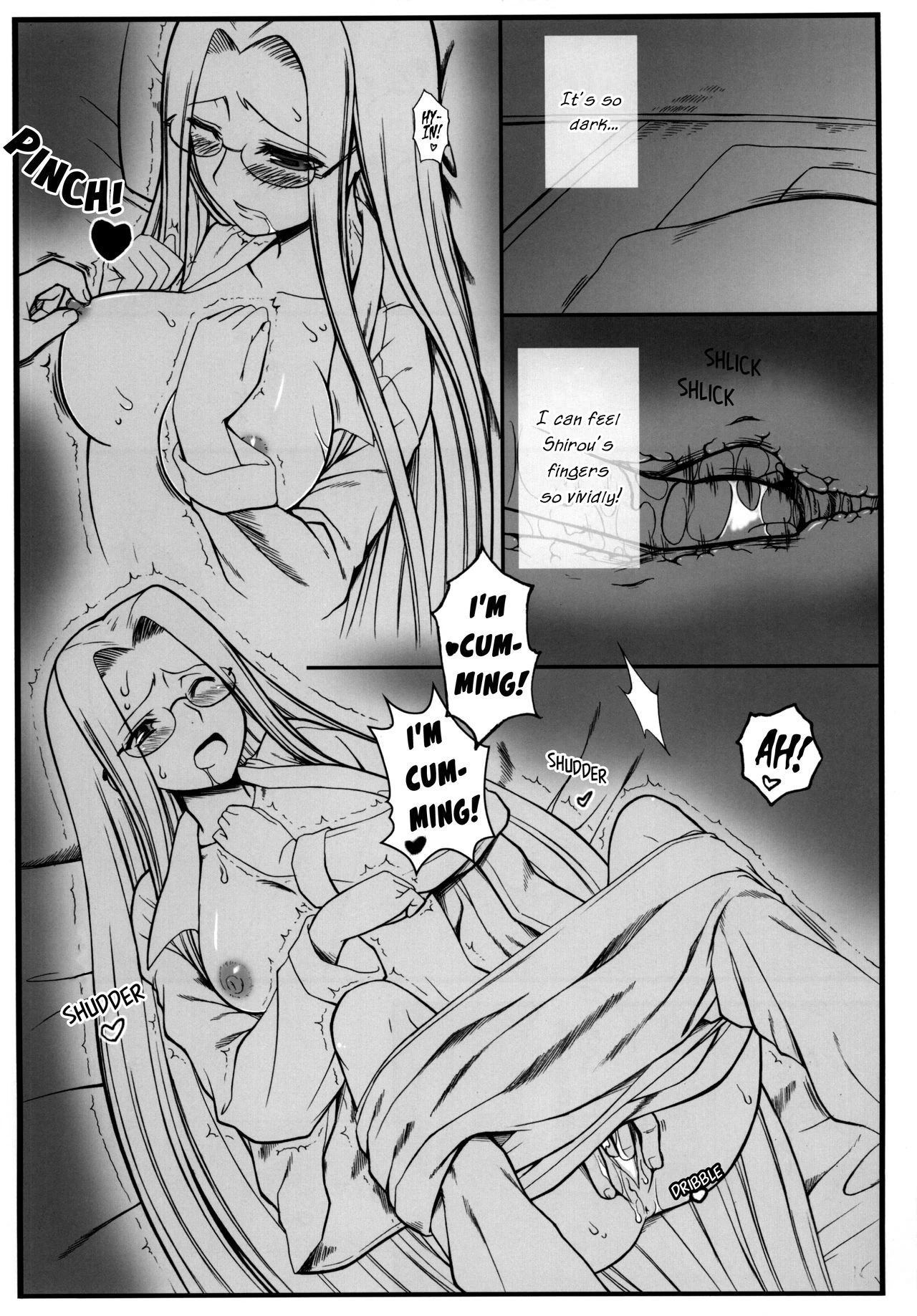 As Expected Rider is Erotic 2+5 porn comic picture 64