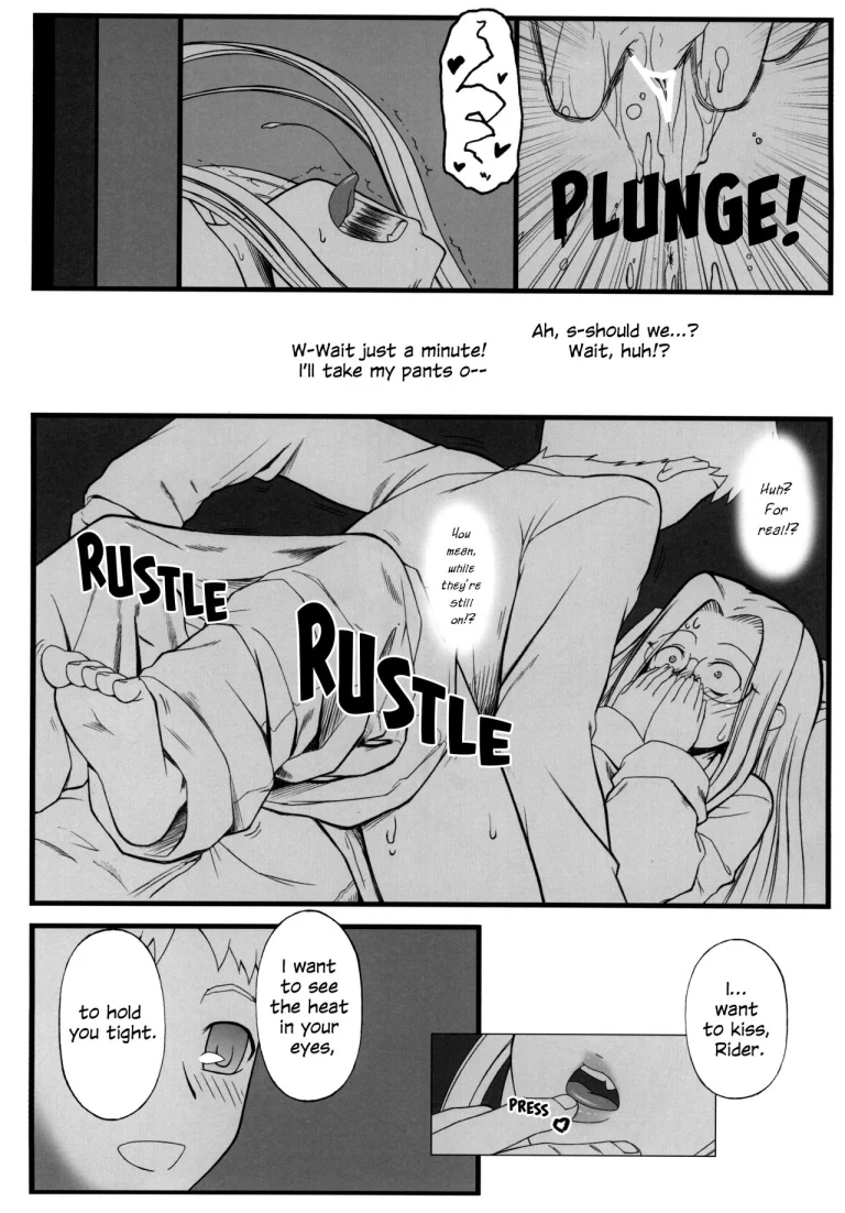 As Expected Rider is Erotic 2+5 porn comic picture 65
