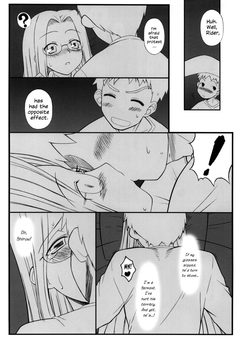 As Expected Rider is Erotic 2+5 porn comic picture 67