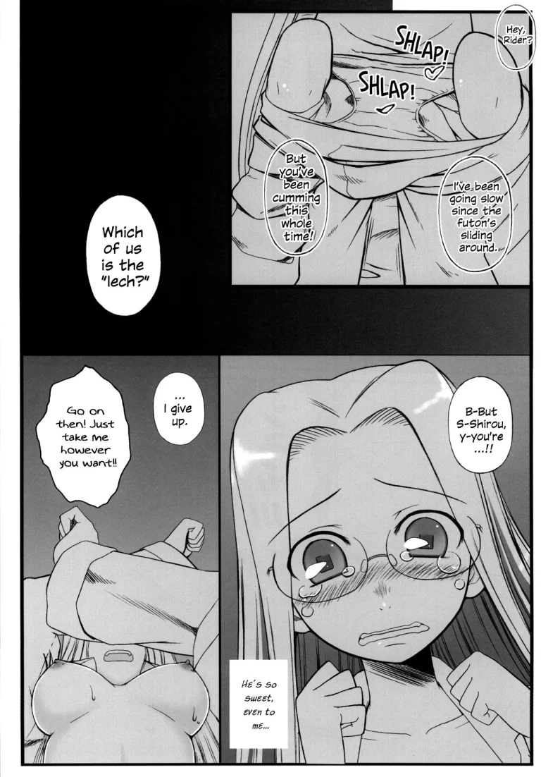 As Expected Rider is Erotic 2+5 porn comic picture 69