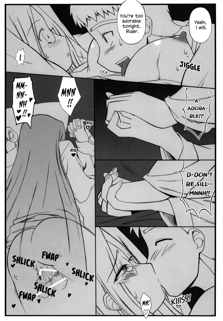 As Expected Rider is Erotic 2+5 porn comic picture 70