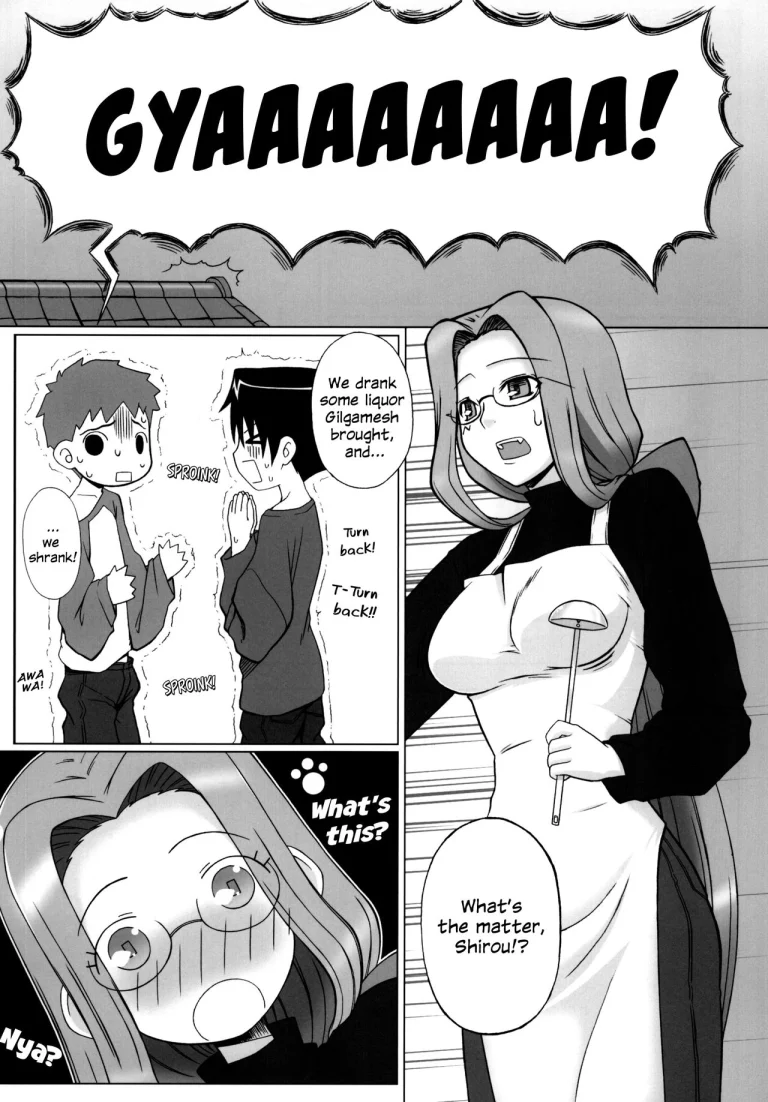 As Expected Rider is Erotic 2+5 porn comic picture 78