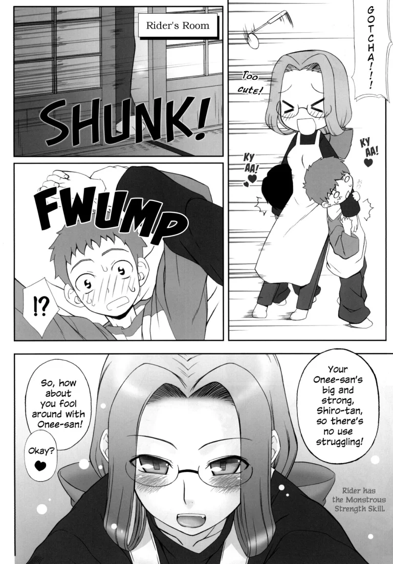 As Expected Rider is Erotic 2+5 porn comic picture 79
