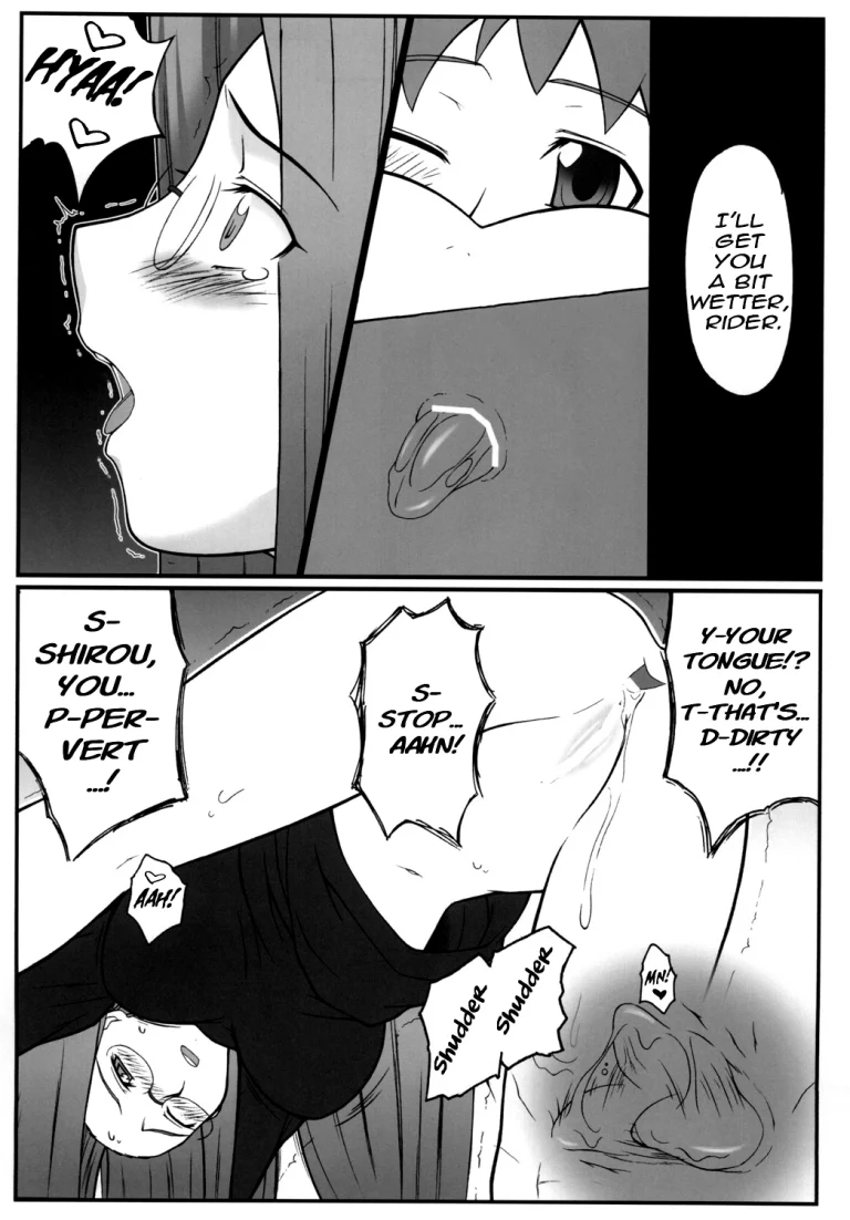 As Expected Rider is Erotic 2+5 porn comic picture 8