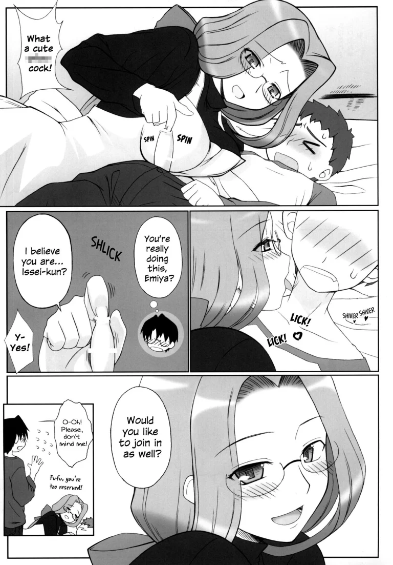 As Expected Rider is Erotic 2+5 porn comic picture 80