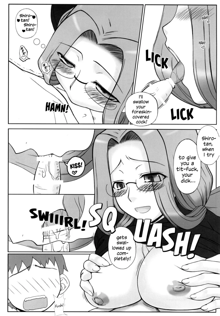 As Expected Rider is Erotic 2+5 porn comic picture 81