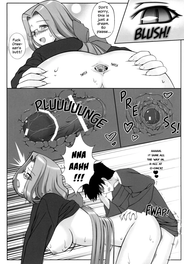 As Expected Rider is Erotic 2+5 porn comic picture 85