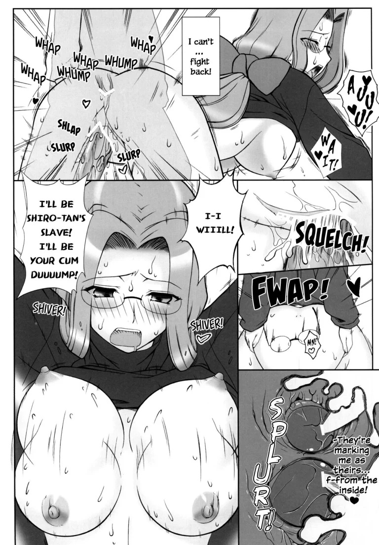 As Expected Rider is Erotic 2+5 porn comic picture 89