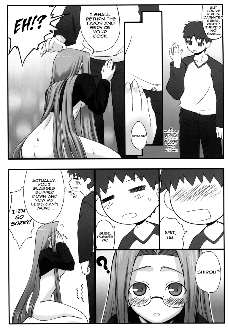 As Expected Rider is Erotic 2+5 porn comic picture 9
