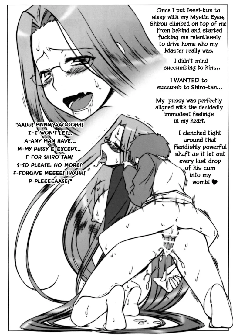 As Expected Rider is Erotic 2+5 porn comic picture 91