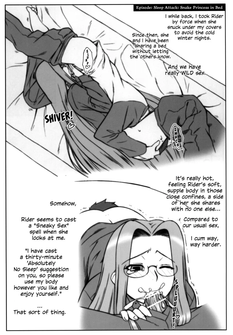 As Expected Rider is Erotic 2+5 porn comic picture 96