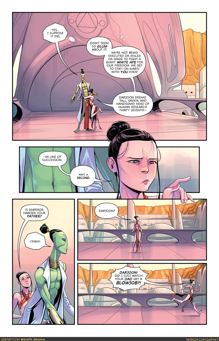 AstroKnots: A Polycule of Mars 2 porn comic picture 19