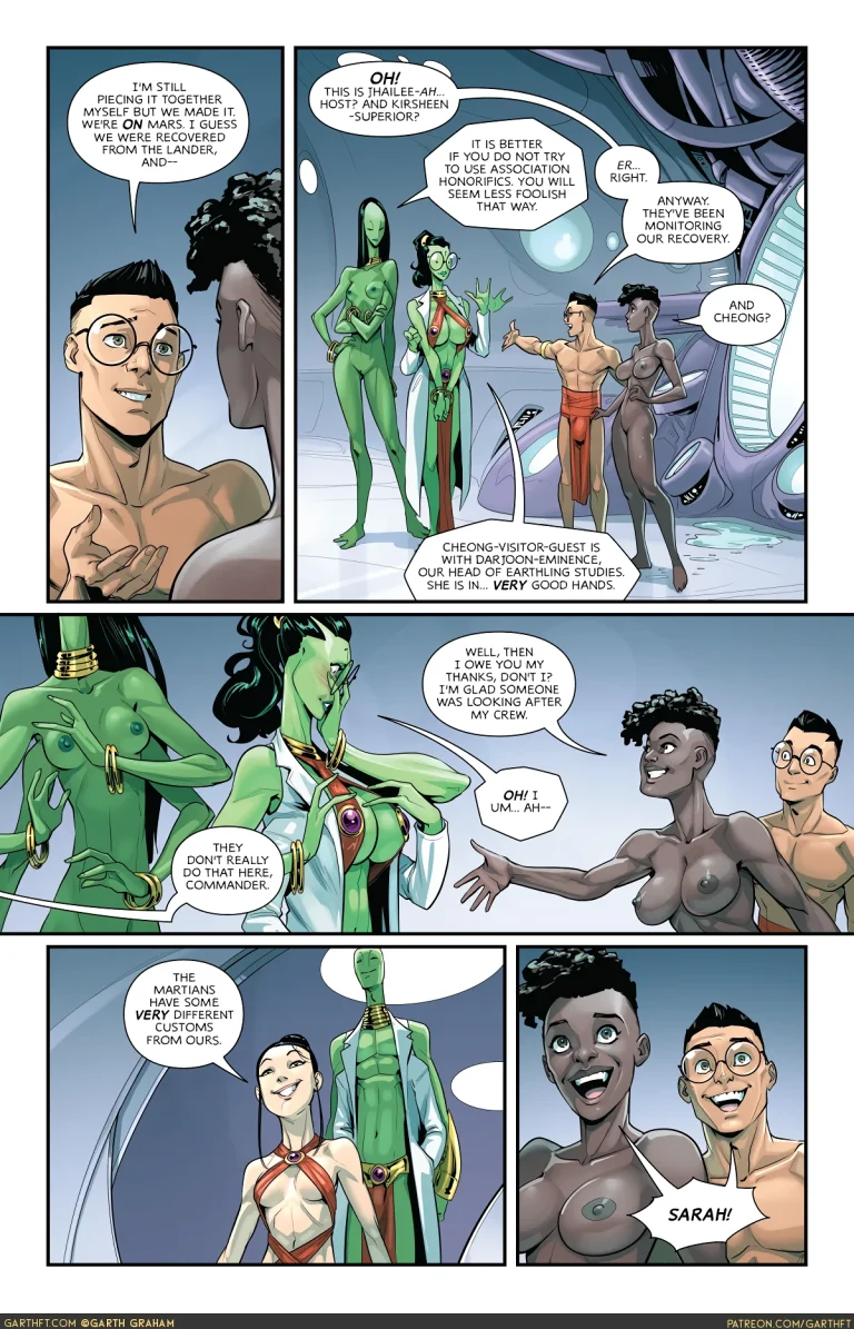 AstroKnots: A Polycule of Mars 3 porn comic picture 3