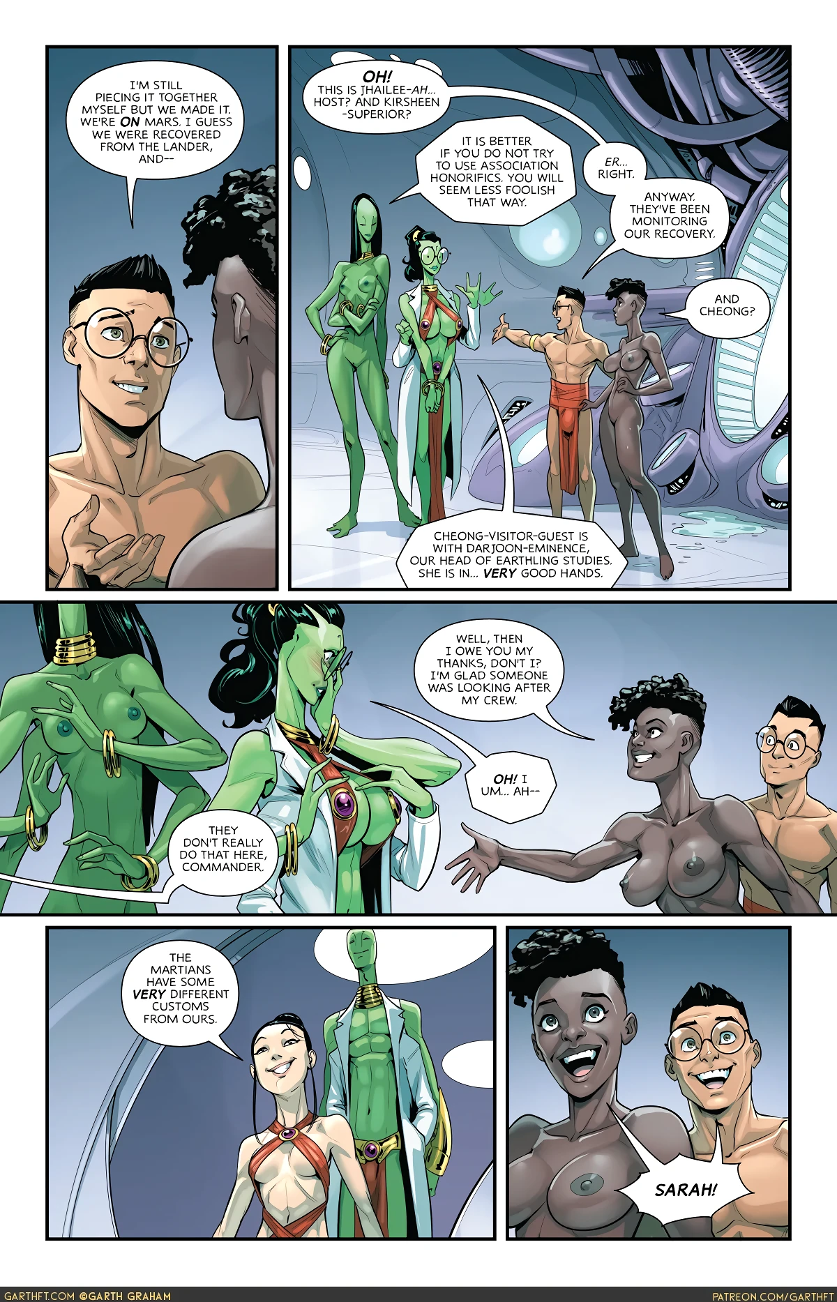 AstroKnots: A Polycule of Mars 3 porn comic picture 3