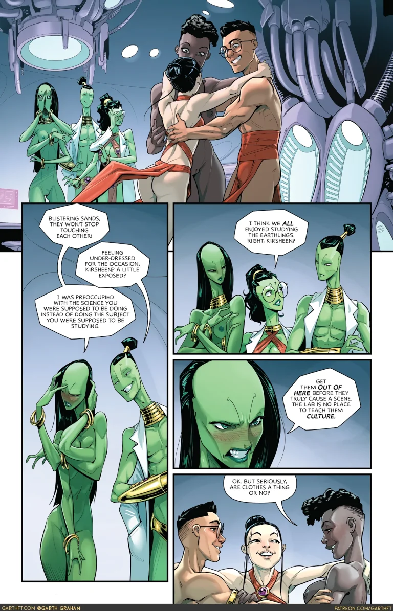 AstroKnots: A Polycule of Mars 3 porn comic picture 4