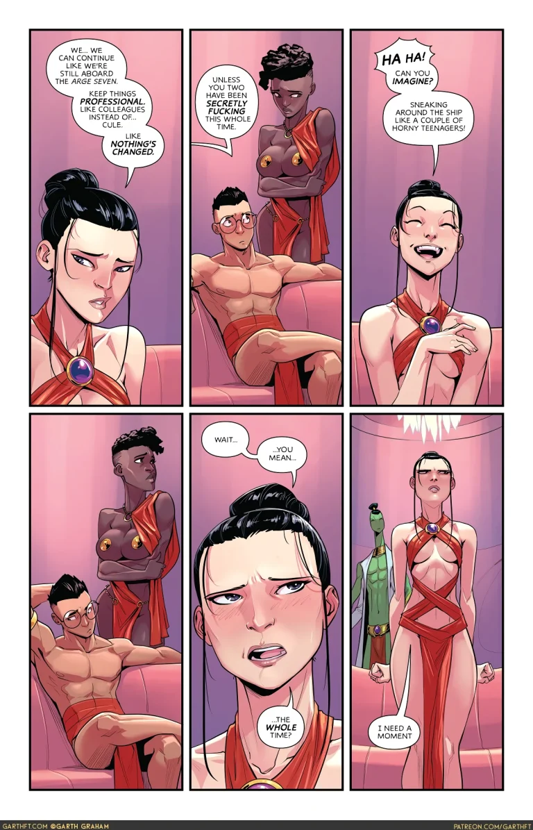 AstroKnots: A Polycule of Mars 3 porn comic picture 7