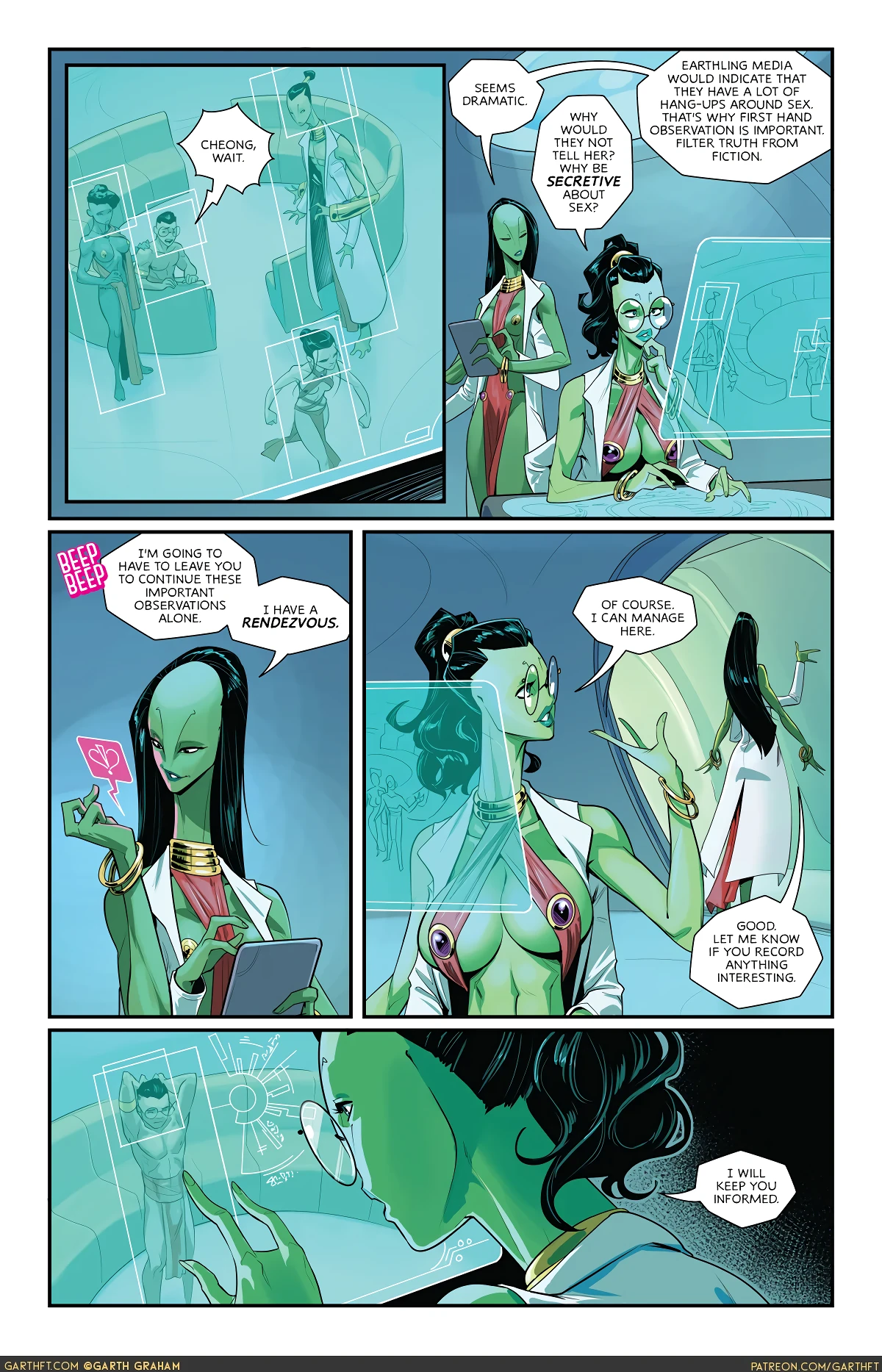 AstroKnots: A Polycule of Mars 3 porn comic picture 8