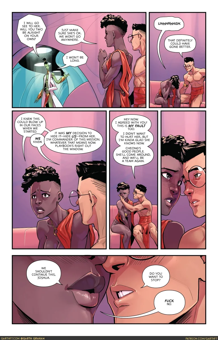 AstroKnots: A Polycule of Mars 3 porn comic picture 9