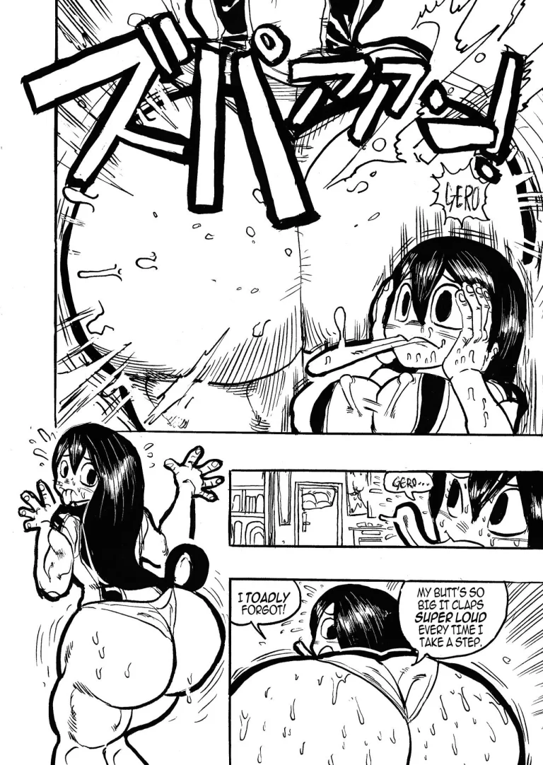 Asui's Slappy Situation (bonus futa short) porn comic picture 2
