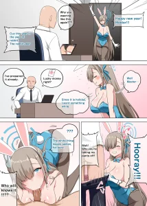 Asuna Bunny Girl porn comic picture 1