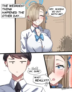 Asuna doujin porn comic picture 1