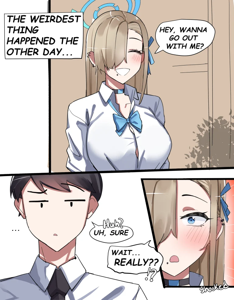 Asuna doujin porn comic picture 1