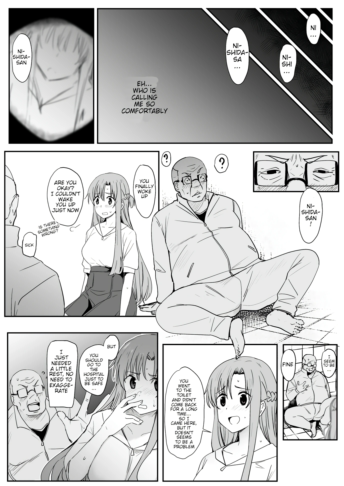 Asuna - Nishida 2 porn comic picture 37